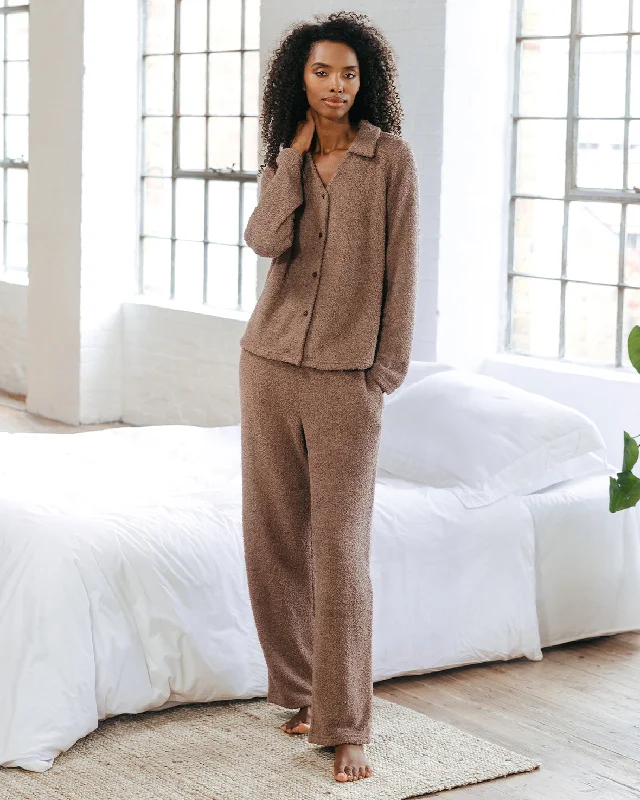 Bouclé Knit Top & Jogger Co-ord