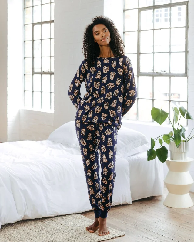 Cockapoo Print Long Pyjama Set