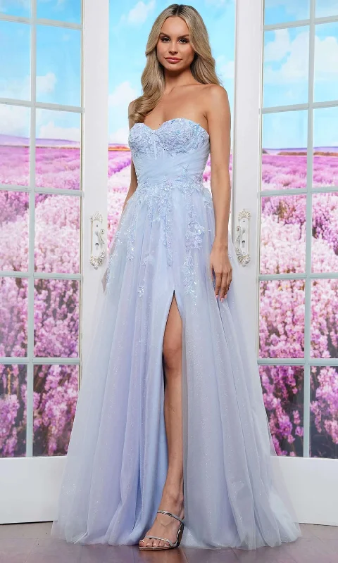 Colors Dress 3473 - Two-Tone A-Line Prom Dress