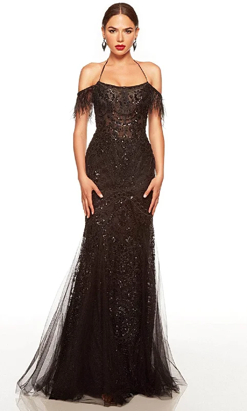 Alyce Paris 61416 - Bead Embellished Trumpet Prom Gown