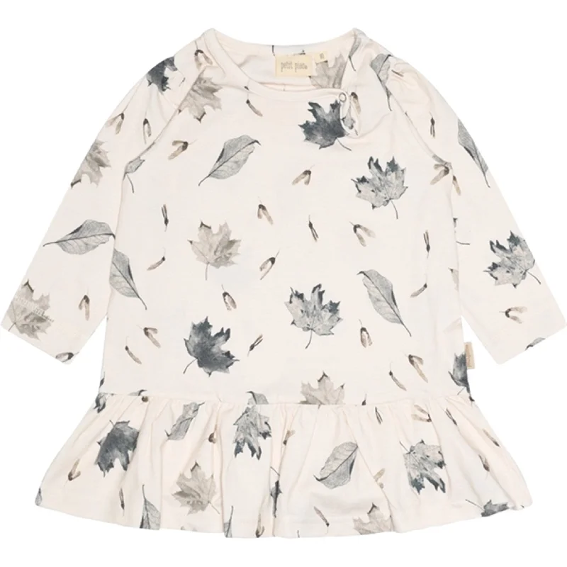 Petit Piao® Leaf Dress Gather Printed