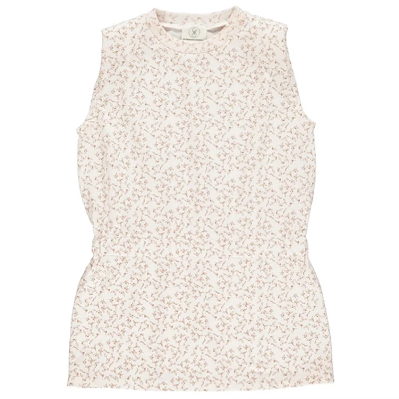 Gro Rose Cream Ally Summer Dress