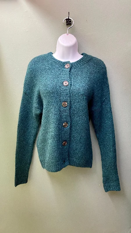 * Soya Green Button Down Sweater