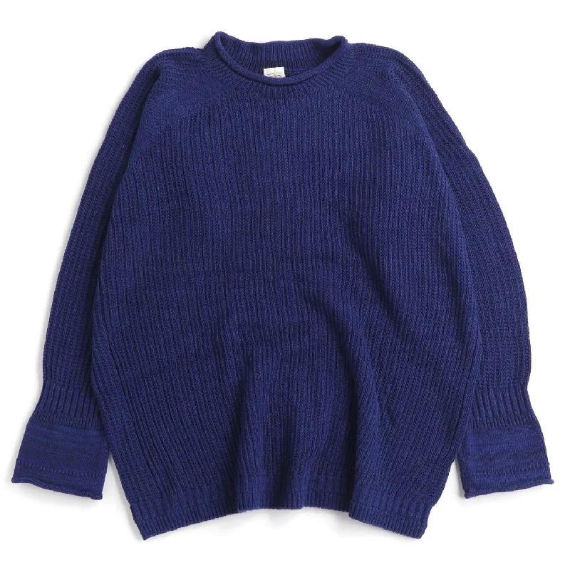 TAMAKI NIIME Pullover Sweater - Rich Blues - Size 1