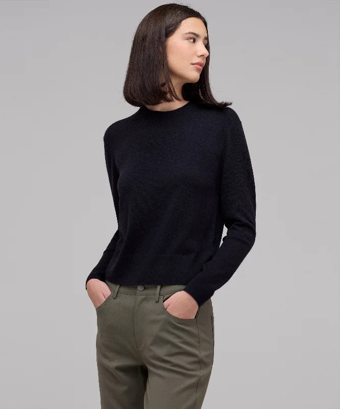 Women's Merino Cashmere Crew Sweater