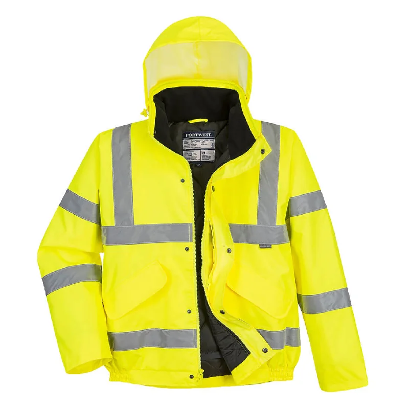 Hi-Vis Bomber Jacket - Classic Fit