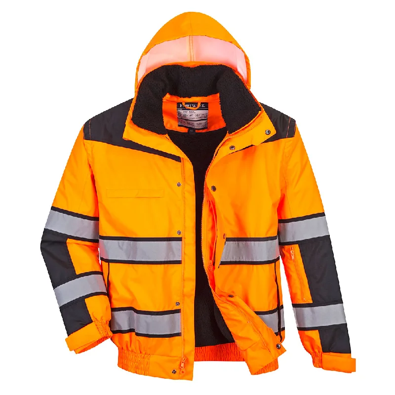 Hi-Vis Classic Bomber Jacket - Classsic Fit