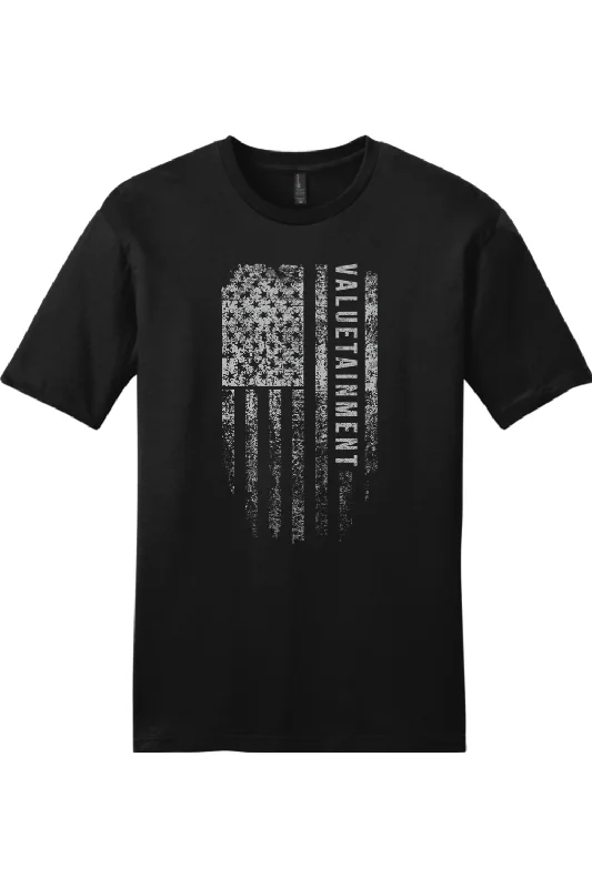 Valuetainment American Flag Short Sleeve T-Shirt