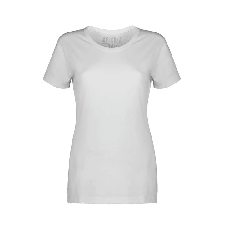 Ladies Poly/Cotton Crewneck T-Shirt