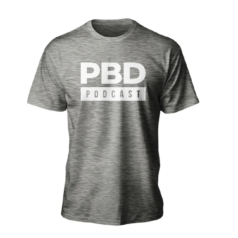 PBD Podcast Grey Short Sleeve T-Shirt