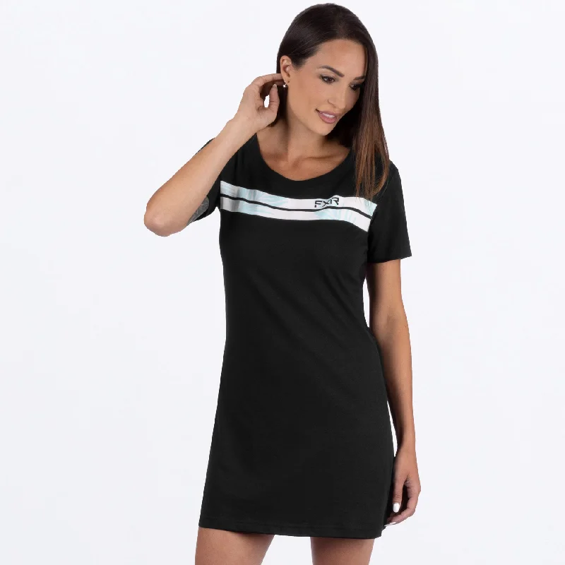 Women's Track T-Shirt Dress