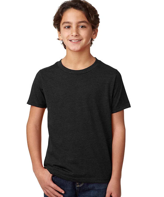 3312 - Next Level Youth CVC Crew Neck T-Shirt | Black