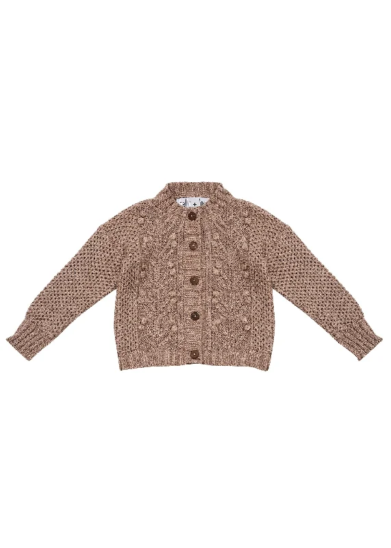 Ivy Knitted Cardigan - Gumnut