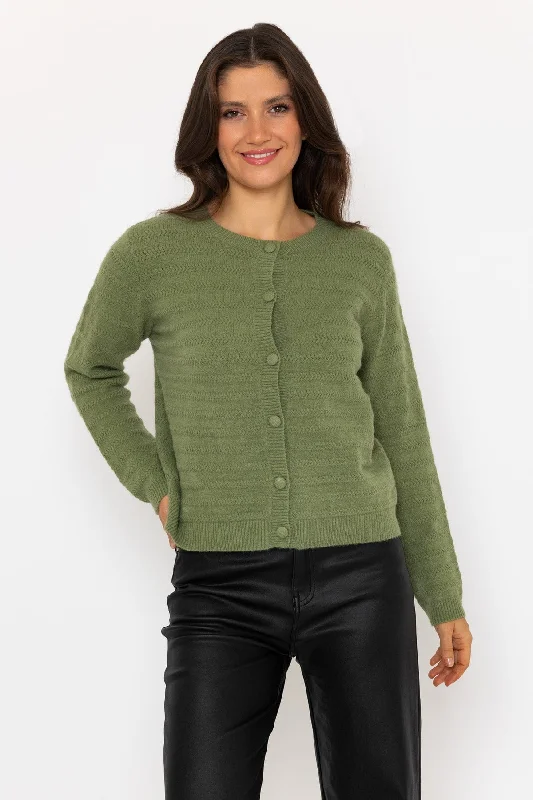 Sage Green Cashmere Blend Cardigan