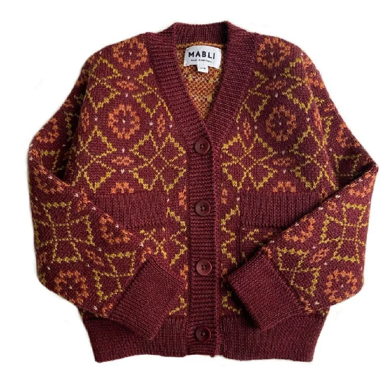 Mabli Brecon Cardigan - Berry